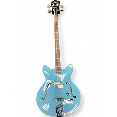 Used Guild SF-1 Blue Electric Bass Guitar