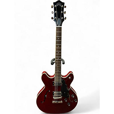 Used Guild SF-1DC Cherry Hollow Body Electric Guitar
