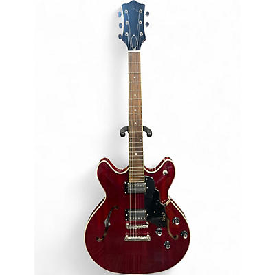 Used Guild SF-1DC Cherry Hollow Body Electric Guitar