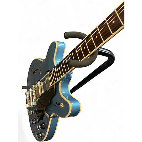 Used Guild SF-1DCGVT/BLU Pelham Blue Hollow Body Electric Guitar Pelham Blue