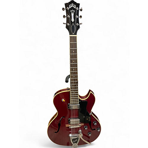 Used Guild SF III Wine Red Hollow Body Electric Guitar Wine Red