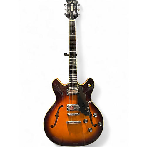 Used Guild SF-IV/ST 2 Tone Sunburst Hollow Body Electric Guitar 2 Tone Sunburst
