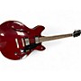 Used Guild SF1-DC Charcoal Red Hollow Body Electric Guitar Charcoal Red