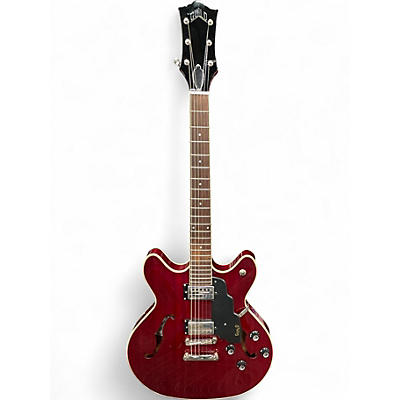 Used Guild SF1DC CHERRY RED Hollow Body Electric Guitar