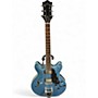 Used Guild SF1DCGVT Blue Hollow Body Electric Guitar Blue