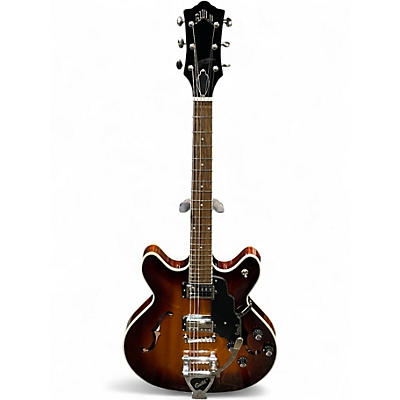 Used Guild SF1DCGVT CALIFORNIA BURST Hollow Body Electric Guitar