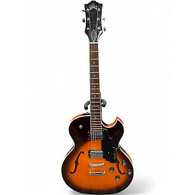 Used Guild SF1SC 2 Color Sunburst Hollow Body Electric Guitar