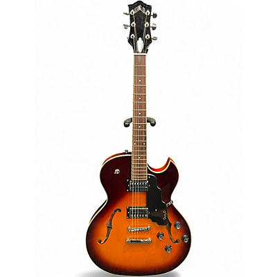 Used Guild SF1SC Tobacco Burst Hollow Body Electric Guitar