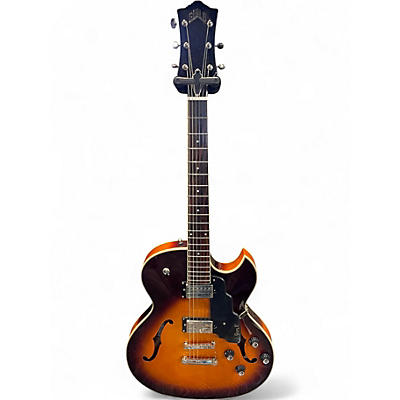 Used Guild SF1SC Tobacco Sunburst Hollow Body Electric Guitar