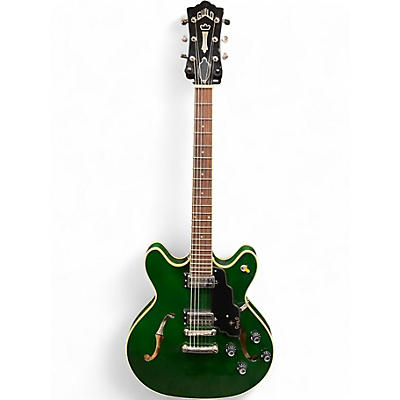 Used Guild SFIVST Starfire Emerald Green Hollow Body Electric Guitar
