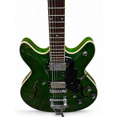 Used Guild STARFIRE 1DCGVT Emerald Green Hollow Body Electric Guitar