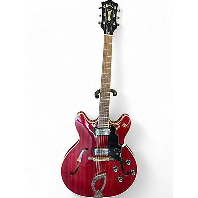 Used Guild STARFIRE Cherry Hollow Body Electric Guitar
