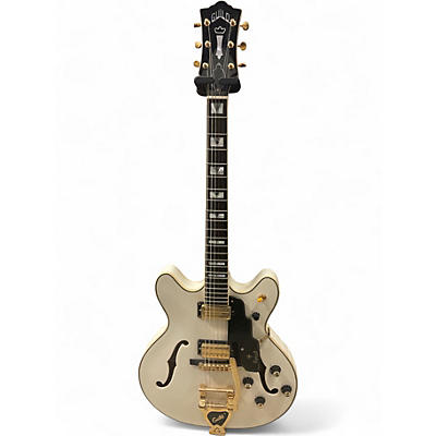 Used Guild STARFIRE VI WHITE Hollow Body Electric Guitar