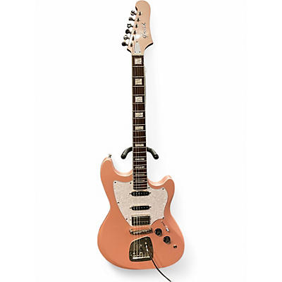Used Guild SURFLINER DELUXE Pink Solid Body Electric Guitar