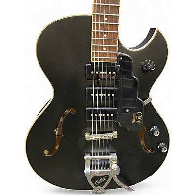 Used Guild Starfire-1 Jet90 Satin Black Hollow Body Electric Guitar