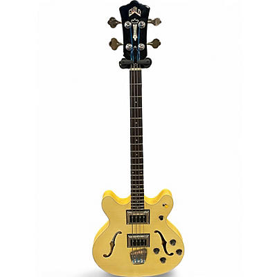 Used Guild Starfire 2 Antique Natural Electric Bass Guitar