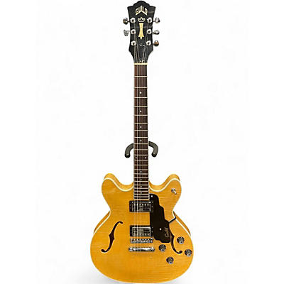 Used Guild Starfire 4 Natural Maple Hollow Body Electric Guitar