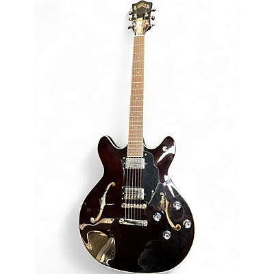Used Guild Starfire Black Hollow Body Electric Guitar