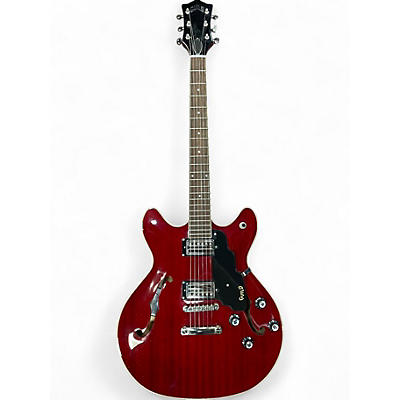 Used Guild Starfire Cherry Hollow Body Electric Guitar