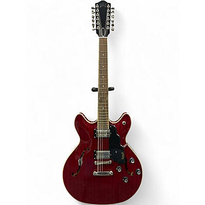 Used Guild Starfire I-12 String Cherry Red Hollow Body Electric Guitar