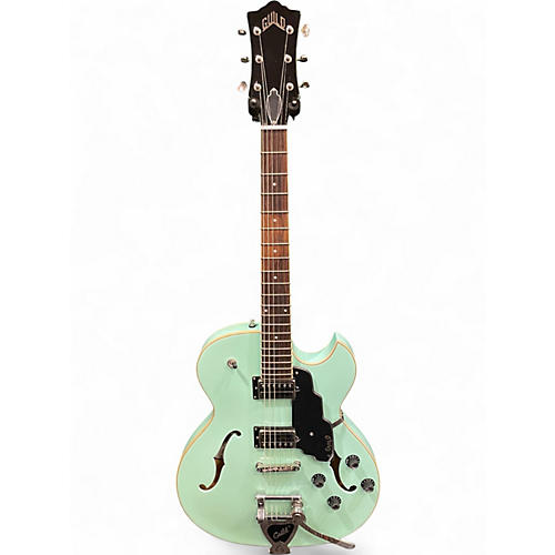 Used Guild Starfire I SC Seafoam Green Hollow Body Electric Guitar Seafoam Green