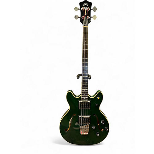Used Guild Starfire II Green Hollow Body Electric Guitar Green
