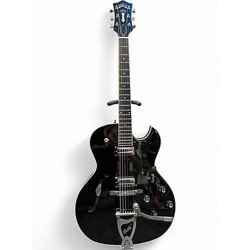 Used Guild Starfire III Black Hollow Body Electric Guitar Black