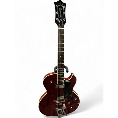 Used Guild Starfire III Cherry Red Hollow Body Electric Guitar