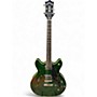 Used Guild Starfire IV Apple Green Hollow Body Electric Guitar Apple Green