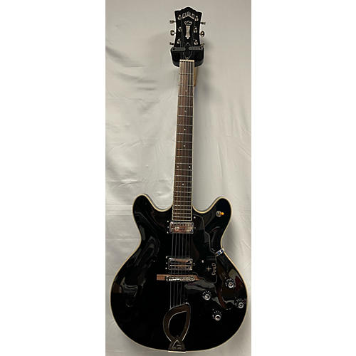 Guild Used Guild Starfire IV Black Hollow Body Electric Guitar Black