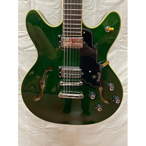 Guild Used Guild Starfire IV Green Hollow Body Electric Guitar Green