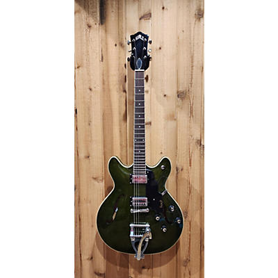 Used Guild Starfire IV Green Hollow Body Electric Guitar