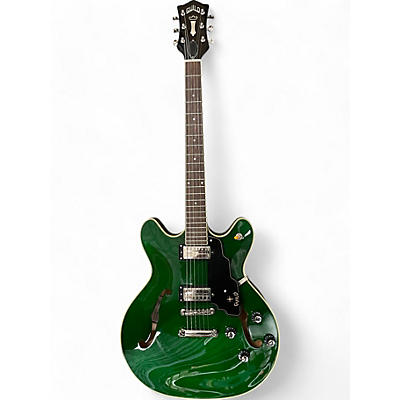 Used Guild Starfire IV Green Hollow Body Electric Guitar