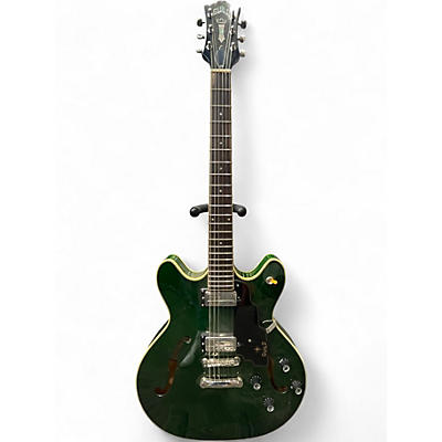 Used Guild Starfire IV Green Hollow Body Electric Guitar