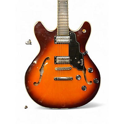 Used Guild Starfire IV Tobacco Sunburst Hollow Body Electric Guitar