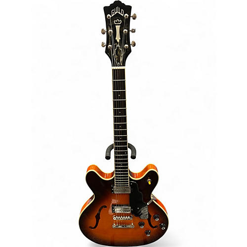 Used Guild Starfire IV Vintage Sunburst Hollow Body Electric Guitar Vintage Sunburst