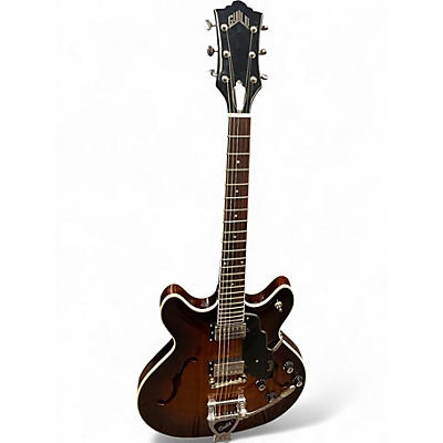 Used Guild Starfire Tobacco Sunburst Hollow Body Electric Guitar
