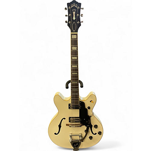 Used Guild Starfire V Alpine White Hollow Body Electric Guitar Alpine White