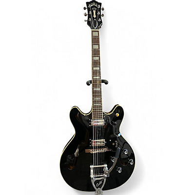 Used Guild Starfire V Black Hollow Body Electric Guitar