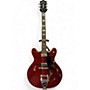 Used Guild Starfire V Cherry Hollow Body Electric Guitar Cherry