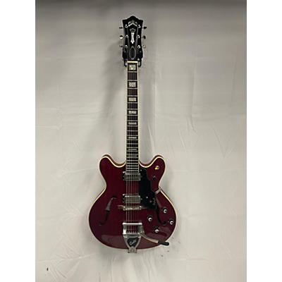 Guild Used Guild Starfire V Newark St Collection Transparent Cherry Hollow Body Electric Guitar