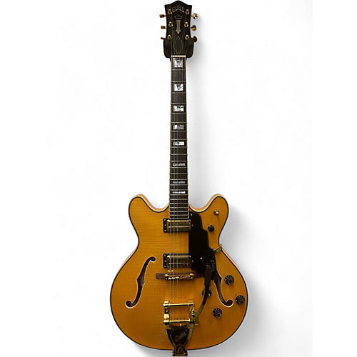 Used Guild Starfire VI Blonde Hollow Body Electric Guitar Blonde