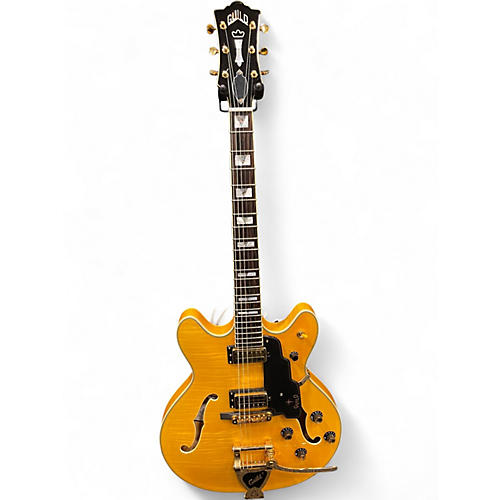 Used Guild Starfire VI Natural Hollow Body Electric Guitar Natural