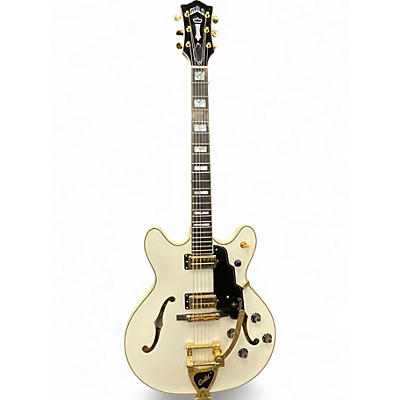 Used Guild Starfire VI Olympic White Hollow Body Electric Guitar