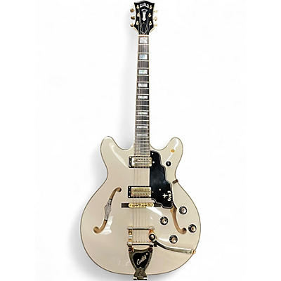 Used Guild Starfire VI White Hollow Body Electric Guitar