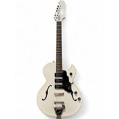 Used Guild Starfire White Hollow Body Electric Guitar