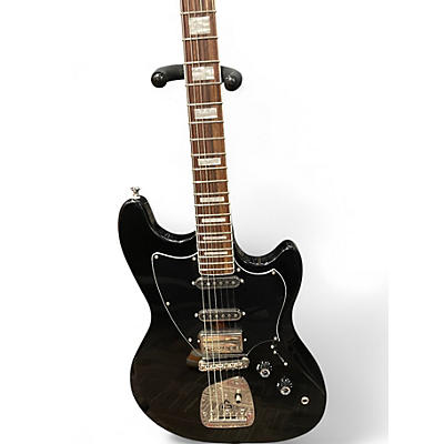 Used Guild Surfliner Deluxe Black Solid Body Electric Guitar