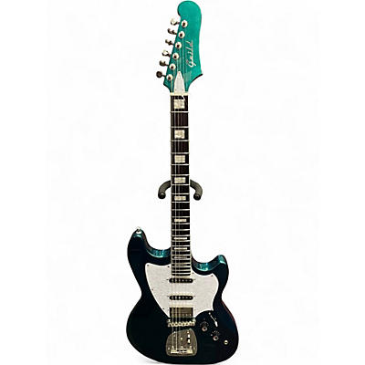 Used Guild Surfliner Deluxe Evergreen Metalic Solid Body Electric Guitar