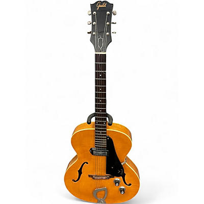 Used Guild X-50-B Blonde Hollow Body Electric Guitar