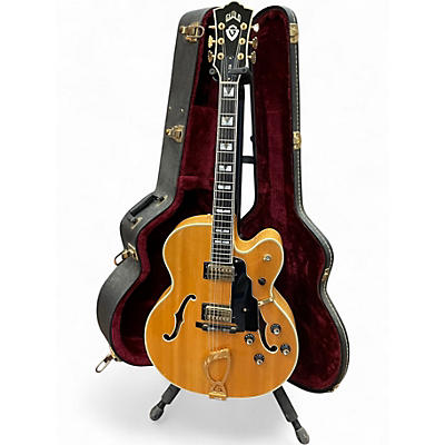 Used Guild X-700 Natural Hollow Body Electric Guitar